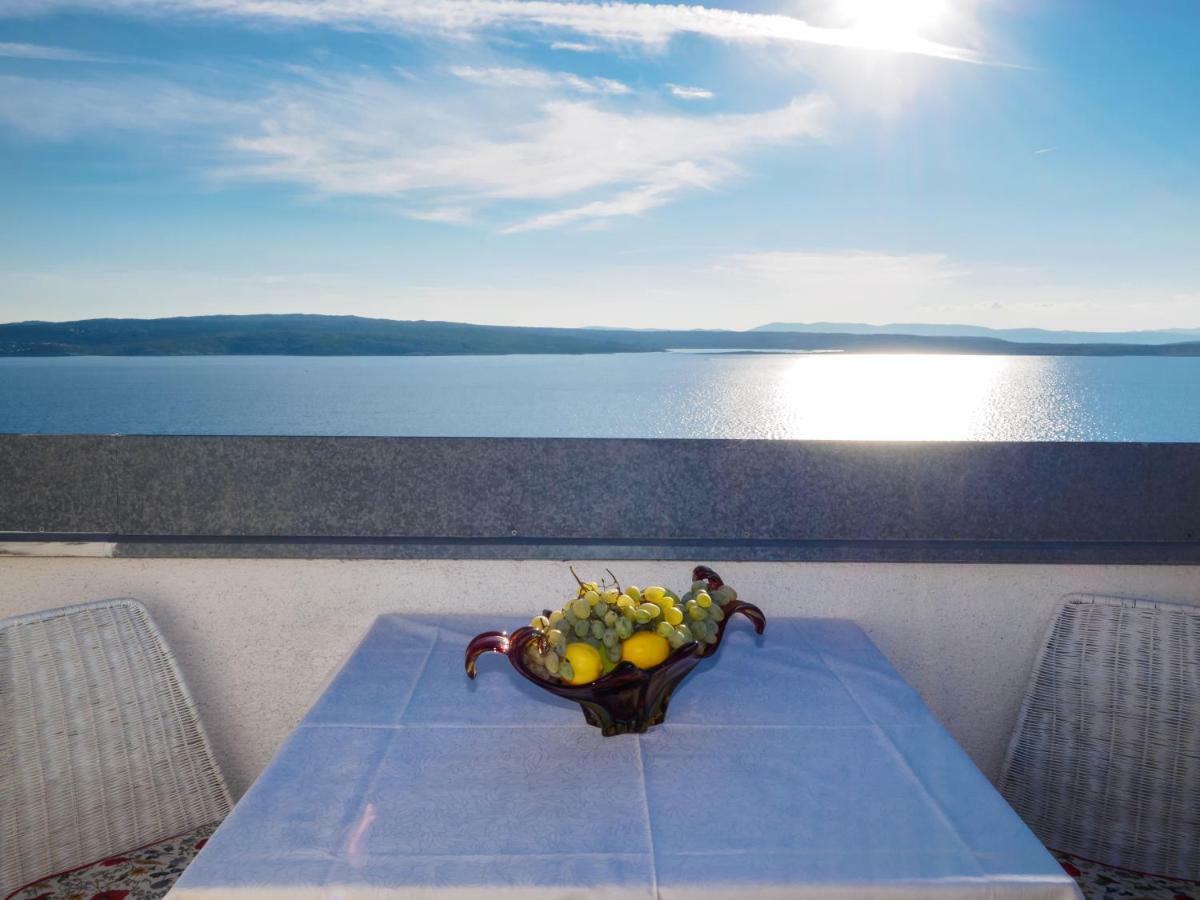 Breathtaking Seaview App Barac On Separated Floor Crikvenica Exterior foto